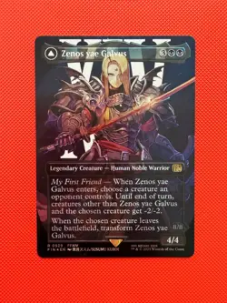 Zenos yae Galvus (Borderless) (Surge Foil) R FINAL FANTASY 384 NM - Image 1
