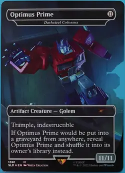 Optimus Prime Darksteel Colossus (Secret Lair Promo) FOIL NM (513634) ABUGames - Image 1