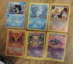 Poke Mon cards card lot Basic set 6 pictured with 60 extras - Image 2