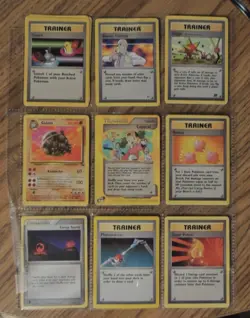 Poke Mon cards card lot Basic set 6 pictured with 60 extras - Image 3