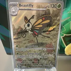 The Pokemon Company Beautifly 219/217 ASC Full Art Holo Stage 2 HP130 80x - Image 1