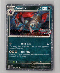 Zoroark 062/086 Holo Rare Pokemon TCG White Flare Stamped Promo NM - Image 1