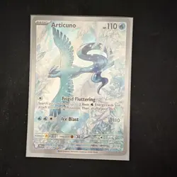 Pokemon Articuno Illustration Rare Holo 161/159 Sv09 Journey Together Basic 110… - Image 1