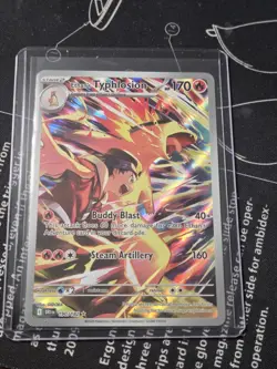 Pokemon TCG Ethan's Typhlosion 190/182 Sv10: Destined Rivals Illustration Rare - Image 1