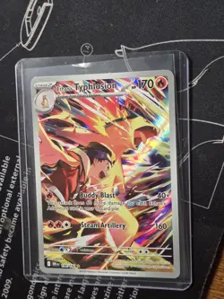 Pokemon TCG Ethan's Typhlosion 190/182 Sv10: Destined Rivals Illustration Rare - Image 4