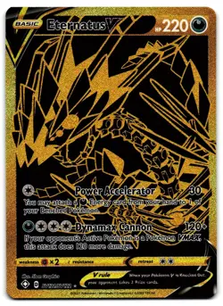 Eternatus V SV121/SV122 - 🌊 Shining Fates Shiny Vault Pokemon TCG 🖤 - LP - Image 1