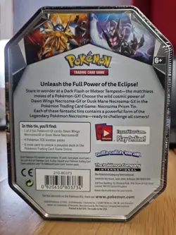 Pokemon TCG Dawn Wings Sealed Tin Sun And Moon 20127 NEW FACTORY SEALED - Image 2