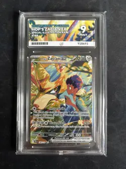 Pokemon Hop's Zacian Ace 9 186/159 Special Illustration Rare Journey Together - Image 1