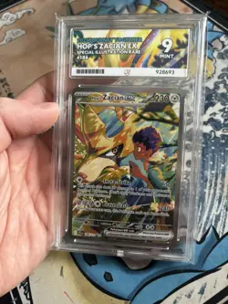 Pokemon Hop's Zacian Ace 9 186/159 Special Illustration Rare Journey Together - Image 3