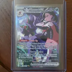 Pokemon Marnie's Grimmsnarl ex SIR Full Art Holo 287/217 PSA 10 contender - Image 1