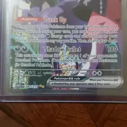 Pokemon Marnie's Grimmsnarl ex SIR Full Art Holo 287/217 PSA 10 contender - Image 3