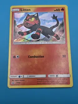 Pokemon SM Promos #SM02 Litten Promo MP - Image 1