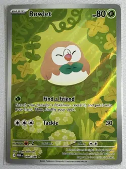 Pokemon TCG Lot of 4 - Rowlet, Dedenne, Shuckle & Mimikyu - Image 1