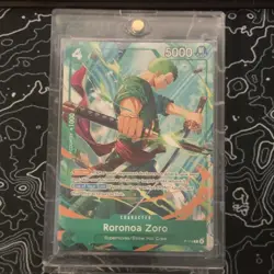 Roronoa Zoro P-114 One Piece Promo Card - Image 1
