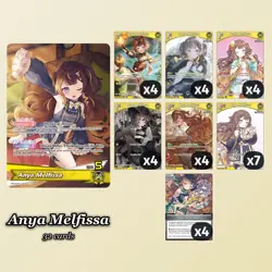Anya Melfissa 32 Cards Deck hololive OFFICIAL CARD GAME ENGLISH - Image 1