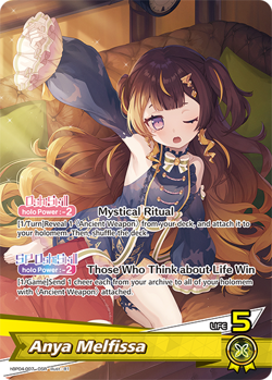 Anya Melfissa 32 Cards Deck hololive OFFICIAL CARD GAME ENGLISH - Image 2