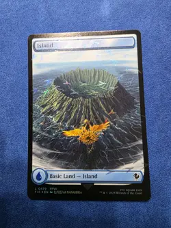 MTG Magic the Gathering Basic Lands Island & Forest Lot Chocobo Track Foil - Image 5