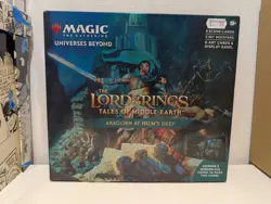 Magic The Gathering Lord of Rings Middle-Earth Scene Box Aragorn Helm's Deep NEW - Image 1