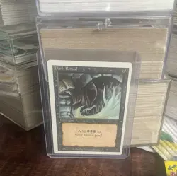 Magic: The Gathering Dark Ritual Revised Common Black Instant English Everingham - Image 1