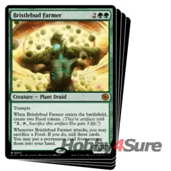Bristlebud Farmer X4 M/NM Magic MTG Outlaws Of Thunder Junction: The Big Score - Image 1