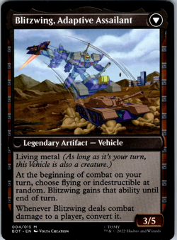Blitzwing, Cruel Tormentor Universes Beyond: Transformers NM - Image 2