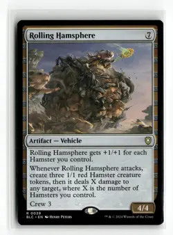 Rolling Hamsphere Bloomburrow NM Rare #39 MTG Magic - Image 1