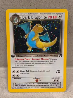 Dark Dragonite [1st Edition] #5 Pokemon Team Rocket (Holo) - Image 2