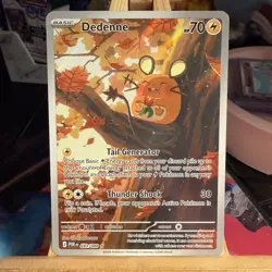 Dedenne 093/088 Perfect Order Illustration Rare Full Art Holo Pokemon TCG MINT - Image 1