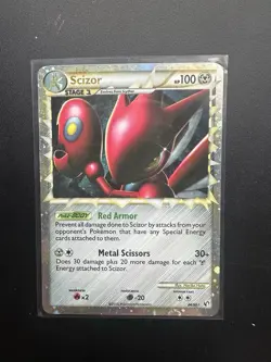 The Pokemon Company Scizor 86/90 Undaunted Holo Stage 1 100 HP English 2010 - Image 1
