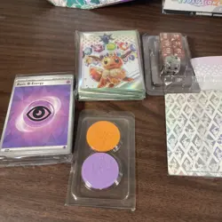 Opened Pokemon Prismatic Evolutions Elite Trainer Box (ETB) NO Packs With Prom - Image 3