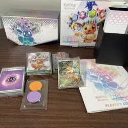 Opened Pokemon Prismatic Evolutions Elite Trainer Box (ETB) NO Packs With Prom - Image 5
