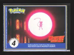 Pokemon 1999 Poke Trivia Burger King #59 Perforated Arcanine - Image 2
