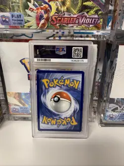 Pokemon Dondozo TCG Illustration Rare Card 207/198 Scarlet & Violet PSA 8 - Image 2