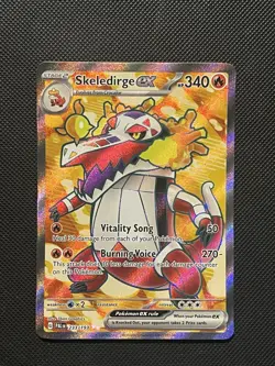 Pokemon Paldea Evolved - Skeledirge Ex - 233/193 - Full Art Rare - M/NM - Image 2