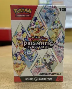 Pokemon TCG Prismatic Evolutions Booster Bundle Box Factory Sealed - Image 1