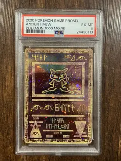 2000 Pokemon Game Promo Ancient Mew Pokemon Movie Card PSA 6 - Image 1