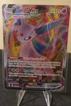 Espeon VMAX 065/203 Holo VMAX Rare Evolving Skies Pokemon Near Mint - Image 1