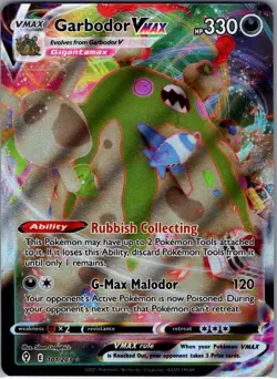 Garbodor VMAX 101/203 SWSH07: Evolving Skies - Pokemon Card - NM - Image 1