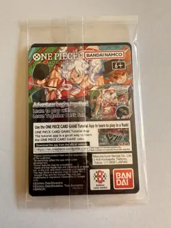 One Piece Monkey D. Luffy US College Basketball SEALED Promo Card RUTGERS - Image 4