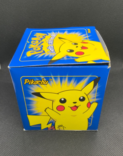 1999 Pokemon Pikachu Burger King 23K Gold Plated Card w/ Pokeball *NIB* - Image 2