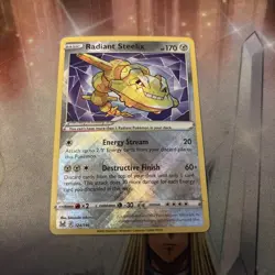 Radiant Steelix 124/196 Holo Lost Origin Pokemon Card - Image 1