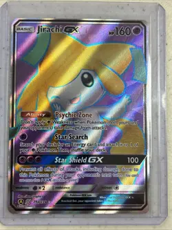 Pokemon Jirachi GX 079A/236 Alternate Art Holo Promo Card English - Image 1