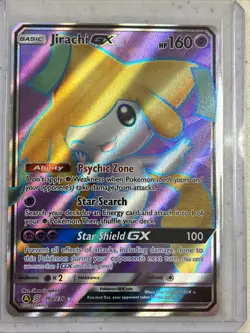 Pokemon Jirachi GX 079A/236 Alternate Art Holo Promo Card English - Image 2