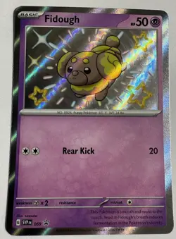 Fidough 069 Sv: Scarlet & Violet Black Star Promo Card Holo M/NM - Image 1