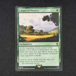 Carpet of Flowers 229 Rare Universes Beyond: Doctor Who Magic: The Gathering NM - Image 1