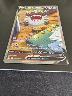 Galarian Perrserker V Alternate-Art Ultra Rare POKEMON CARD LOST ORIGIN 184/196 - Image 3