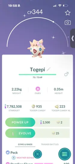 Pokemon Go Shiny Togepi Flower Crown - Image 1