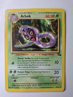 Pokemon - 2x Evo Line Bundle - 46/62 + 31/62 - Fossil - Regular - LP+HP - Image 2