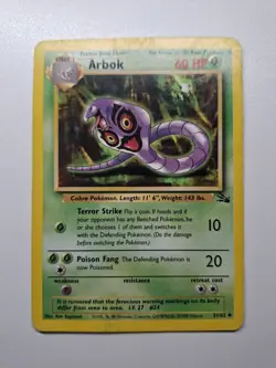 Pokemon - 2x Evo Line Bundle - 46/62 + 31/62 - Fossil - Regular - LP+HP - Image 3