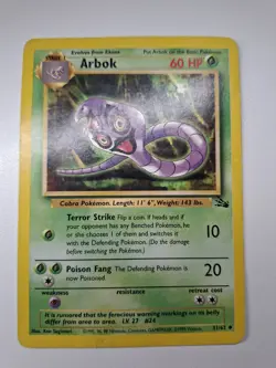 Pokemon - 2x Evo Line Bundle - 46/62 + 31/62 - Fossil - Regular - LP+HP - Image 5